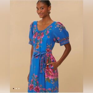 NWT Farm Rio floral dress size M